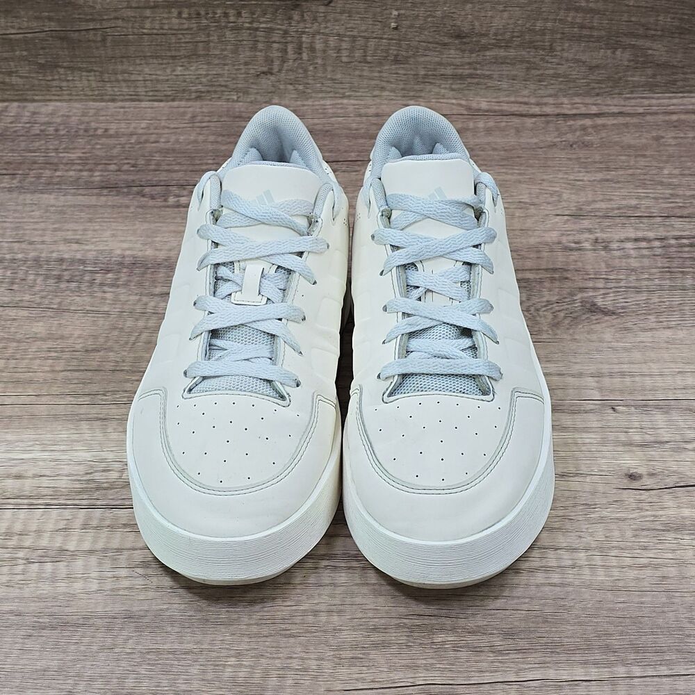 Adidas Mullaly Low Men's Size 7.5 Cream White Cloud White Alumina Shoes (JI0828) - Picture 2 of 9